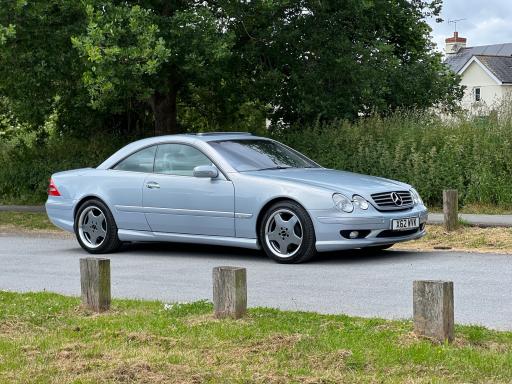 2000 cl600 amg price: £8,995 year: 2000 (x reg) mileage: 29,306 engine: 6.0 petrol colour: blue doors: 3drs body: coupe more... photo